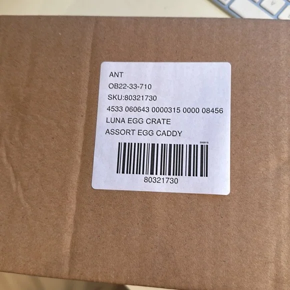 LAST ONE ! Anthropologie HAPPY BRIGHT CHEERFUL Luna Bakeware Egg Crate NWT - Picture 6 of 6